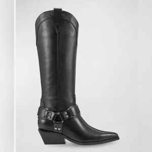 Marc Fisher Rally Knee High Leather Boots